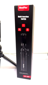 Neepho NP-999 Phone/Camera Stand Premium Alloy Quality Super Light Weight Mini Tripod 30-38cm Multi-function