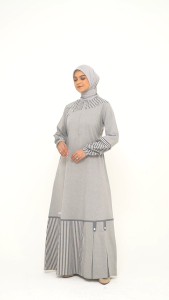 Raunapride Gamis Wanita Katun / RGD-101 / Fashion Muslim Kekinian