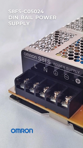 OMRON S8FS-C05024 DIN Rail Power Supply 50W 24Vdc Output Voltage 2.2A Output Current