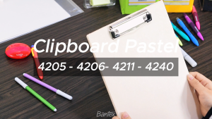 [BMS Stationery] Papan Jalan Bantex Clipboard Dengan Cover / Penutup | Ukuran A4 | 4240