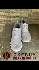 Sepatu Lari Olahraga Pria/Wanita Anta 5557 Sports Running - Abu-Abu