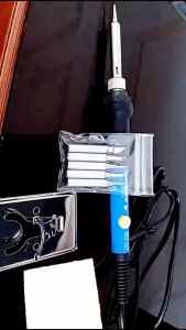 SOLDER SET Solder Adjustable Temperature Fast Heating 60W dengan 5 Tips