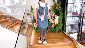Tas Karakter Anak Tas Silikon Bag Kuromi Tali Panjang Salempang