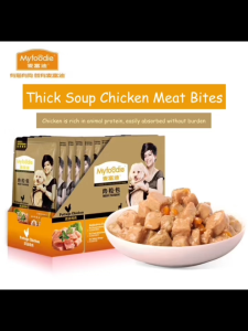 Myfoodie Nutritious Adult Dog Wet Food Multipack - Thick Soup Stewed Beef Steamed Fish 95g Each