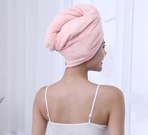 Khăn ủ tóc - Khăn quấn tóc gội đầu cao cấp vải cotton mềm mại mũ chuyên dụng cho salon siêu thấm nước
