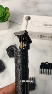 Alat Mesin Cukur 4 Tipe Ketebalan 1500 mAh Electric Shaver Hair Clipper Trimmer Rambut Kumis