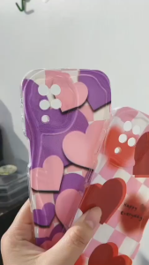 SOFTCASE SILIKON SOFT CASE HEART GRID FOR REALME C63 C65 C67 C51S C51 C53 C55 C35 C33 C31 C30 C25 C25S C21Y C25Y C20 C12 C11 C2 C1 REALME 9i 5 5i 5S 2 PRO -BAD