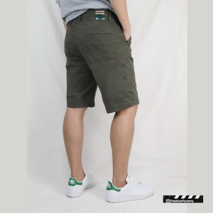 กางเกงขาสั้น No.678 แฟชั่นลำลองแบบเรียบๆ ผ้ายืดคอตตอน | US101