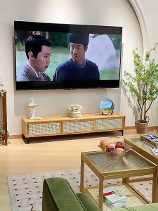 TV Cabinet TV Media Storage Cabinet Multi-functional TV Media Storage Cabinet TV Rack modern minimalist TV cabine Almari Tv rak tv kayu 电视柜