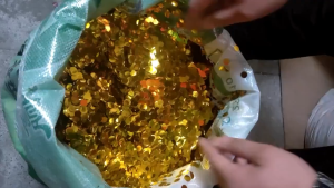 50g 1.5cm Colourful Confetti Gold Silver Metallic Dot Round Filling Foil Bobo Balloon Accessories Sparkling DIY Bouquet