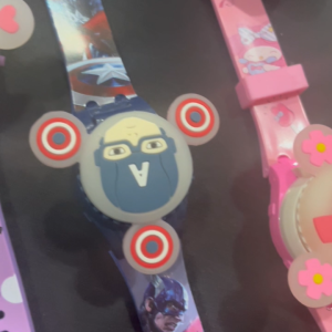 Jam Tangan Anak Perempuan Cantik Dan Laki-laki Lucu BerMusik Bercahaya Sayap Berputar Karakter