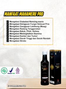 Mahameru Pro Madu Pahit Untuk Asam Lambung Kolesterol Hipertensi 500 gram Bersertifikasi BPOM