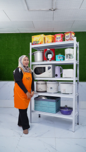 【Extra Strong】SIV Boltless Steel Rack Multipurpose Rack Rak Besi Dapur Storage Shelf For Kitchen Warehouse Garage