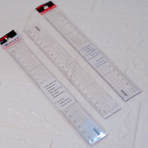 Penggaris Plastik Bening Joyko Ruler 20cm Tipe RL-P20