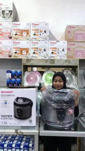 SHARP : MAGIC COM SHARP KSN 18 MGSL RICE COOKER 1.8 Liter