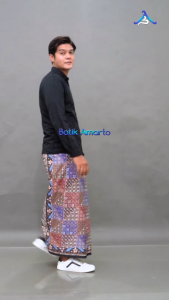 Sarung Batik El Rumi Pria Motif Cemeng - Terbaru dari Pekalongan dengan Detail Canting Tembaga - Kain Katun Candimeka (Melestarikan Budaya Nusantara)
