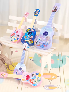 Childrens Mini Guitar Toy: Playable realistic ukulele instrument musical fun for learning and enjoyment