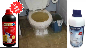 Bio GM Plus Anti Sumbat WC Luber Buntu Anti Bau Pengurai Limbah Organik Mengatasi Wc Mampet dengan Cepat