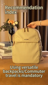 MITSOSA Backpack Fashion womens bag Multi-functional backpack large Studentbag Waterproof backpack