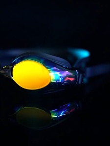 Kính Bơi LI-NING Tráng Gương Sắc Màu Chống Sương Mù Kính Bơi LINING Kính Bơi Nam Nữ Kính Bơi Chống Bám Nước