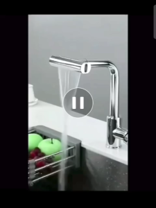 Vòi rửa chén lạnh thác nước 4 chế độ hàn quốc cao cấp thân đúc inox 304 bóng  - Bảo hành 5 năm