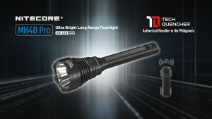 Nitecore MH40 Pro Flashlight - 3500 Lumens - 1300 Meters - Ultra Long Range -Wireless Remote -IP68