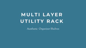 Plastic Rack Multi-Layer Rack Plastic Stackable Organizer Shelves