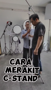 C-Stand GMS L-325 & Boom Arm Light Stand: Aksesoris Fotografi untuk Studio