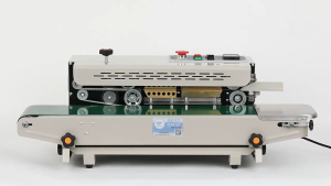 【Local Stock】FR-880 Digital Temperature Control Electric Continuous Bag Sealing Machine Plastic Bag Band Sealing Machine Sealer Date Printing