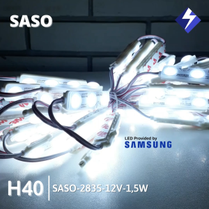 SASO LED modul 3 mata 15 watt 12 volt 2835 doff