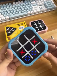 Jike Super Tic Tac Toe ของเล่นเพื่อการศึกษาเกมกระดานสำหรับครอบครัว