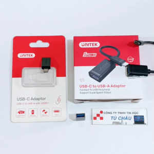 Đầu OTG Type C / USB C ra USB A 3.1 ( Đoạn ngắn / Cáp dài 20Cm)
