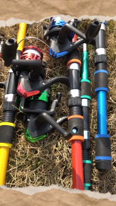 Sougayilang Set Pancing dan Gulungan Pancing Teleskopik 18 M dan Umpan Pancing Pancing Berputar Set Lengkap Cocok Untuk Pemula