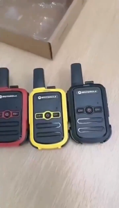 Motorola Buy 1 Take 1 Walkie Talkie: Mini Two Way Radio & Long Range UHF Radio