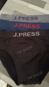 กางเกงในชาย J.Press Seamless ทรงขาเว้า แพ็ค3ตัว ราคาถูกพิเศษ ผ้ายืดนุ่ม ระบายอากาศดีเยี่ยม