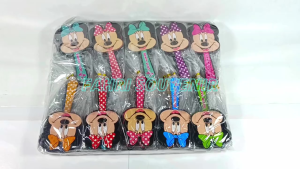 Souvenir Pernikahan Kitanan dan Ultah Kaca Cermin Karakter MICKEY MOUSE Kemasan Plastik ISI 50 PCS