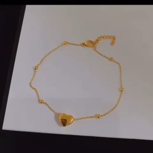 MODEL TERBARU GELANG TITANIUM MODEL LOVE BIJI LADA