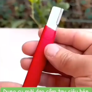 Dụng cụ mài dao kéo cắt cành mini cầm tay tiện ích đa chức năng-Mẫu mới nhất