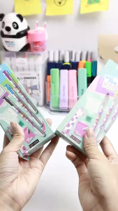 (Hộp 12 Cây) Bút bi gel nắp đậy thân trắng 0.5.mm - (Mực xóa được) GP105E