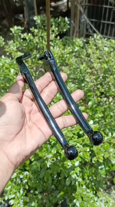 Tay thắng Air Blade 160 ABS đen bóng sơn tĩnh điện