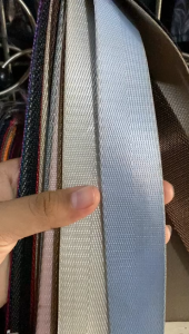 Tali Webbing / Bisban 25 cm 4 cm Polos Halus Kilat (per 3 meteran)