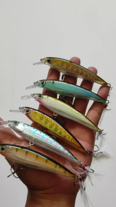Umpan Mancing Minnow Suspen 95mm 13gr