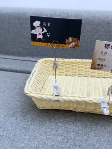 5PCS Jepitan Harga Pop Card & Penjepit Label Harga