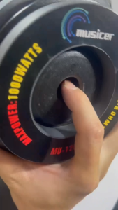 100% Actually Pic Musicer Double Magnet 12 Inches Speaker Subwoofer 1000Watts Bass Speaker Box DIY Audio Subwoofer Loudspeaker MU-1200