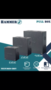 NEMA1 PULL BOX 22ga ELECTRICAL METAL Screw Cover with Knockouts 4x6x6 or 4x8x8 or 4x10x10