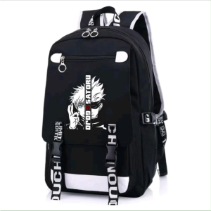 One Piece Gojo Satoru Cartoon Schoolbag Mens College Students Backpack Womens Fashion Trendy High School Backpack