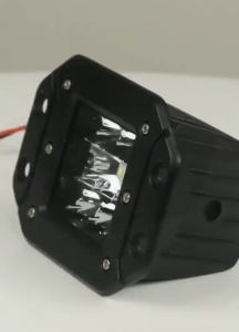 LED Work Light Bar 5 Inch Bright 48W 6000K Flush Mount for Car Truck Offroad Pods Driving Flood Light Spot/flood White Fog Light