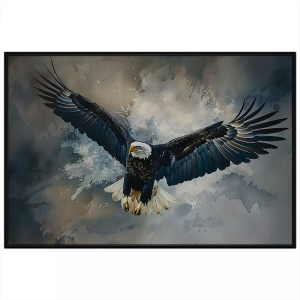 Tranh phong thủy đại bàng tung cánh trên bầu trờitranh treo tường dán tườngCGI-882