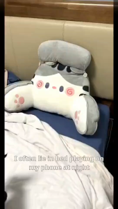 New Summer Cartoon Headboard Cushion Sofa Pillow Back Living Room Bedroom Tatami Bay Window Soft Lumbar Support Large Backrest