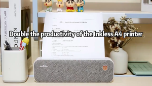 ⭐🇸🇬 【100% Original】 Portable A4 Thermal Printer Wireless Bluetooth Paper Printer Inkless Quick Dry Print 打印机